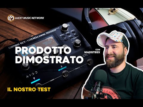 BOSS GT-1000 CORE sound test - Lucky Music Network