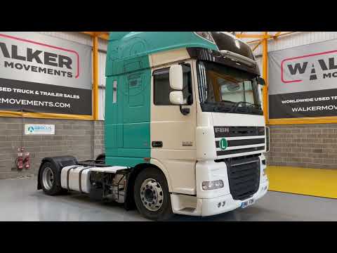 New In Stocklist For Sale: DAF XF105 460 Eu5 SUPER SPACE CAB LOW RIDE 4X2 TRACTOR UNIT–2011–BN11 FBN