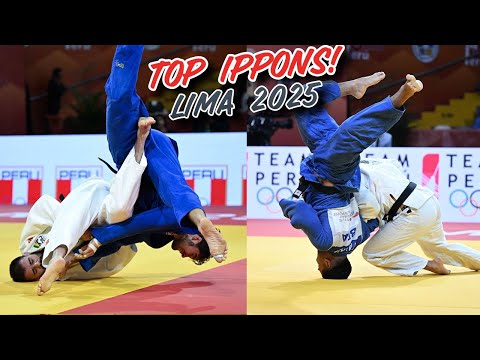 TOP IPPONS - Grand Prix Lima 2025!