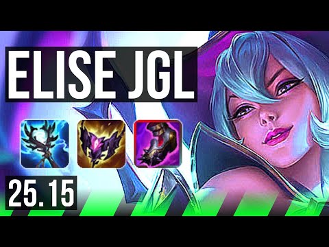 ELISE vs ZED (JGL) | 14/2/10, Godlike | KR Master | 25.15
