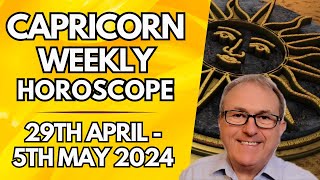 Capricorn Horoscope - Weekly Astrology - from 29th April to 5th May 2024