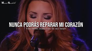 • Fix A Heart - Demi Lovato (An Intimate Perfomance) || Letra en Español &amp; Inglés | HD