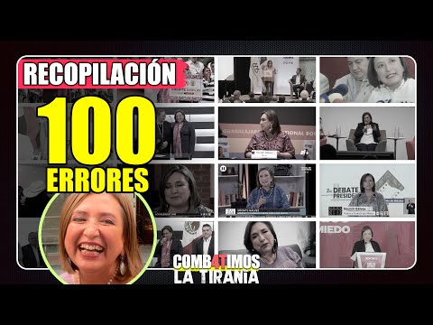 Xóchitl Gálvez: A Compilation of 100 Mistakes, Moments, and Blunders | Blunders and Awkward Situa...