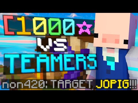 they tried to target me... (hypixel bedwars)