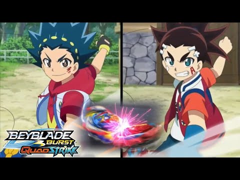 Valt vs Aiger! | Beyblade Burst QUADSTRIKE | EPISODE 14 | CLIP |