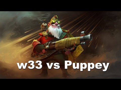 w33 Sniper vs Puppey Stacks 6.83 Dota 2