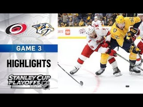 First Round, Gm3: Predators @ Hurricanes 5/21/21 | NHL Highlights
