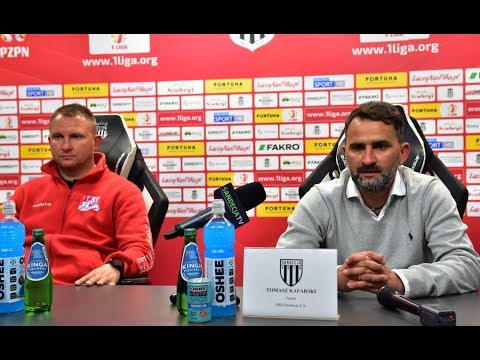 2019-04-13 Sandecja - Podbeskidzie B.Biała 2-0 (1-0), pomeczowa konferencja