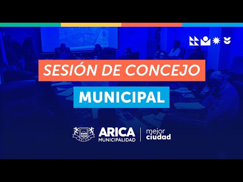 Sesión Ordinaria N°19 Concejo Municipal Arica 07-07-2026