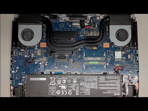 ASUS ROG Republic of Gamers G701V G701VI-XB72K Disassembly Quick Look Battery Replacement Repair