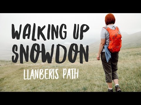 Walking up Snowdon - Llanberis Path