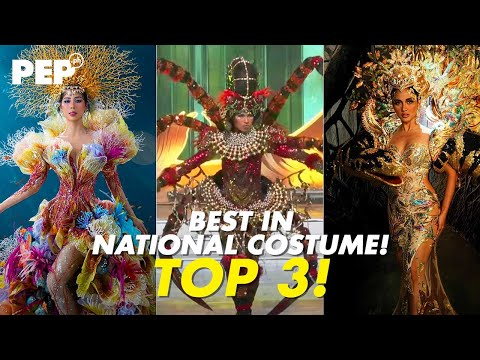 Miss Universe Philippines 2024 Top 3 Best in National Costume PEP Hot Story