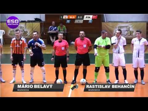 FUTSAL 1.SLF PLAY OFF, FINÁLE 3, SLOVMATIC - PINEROLA, 2.6.2017
