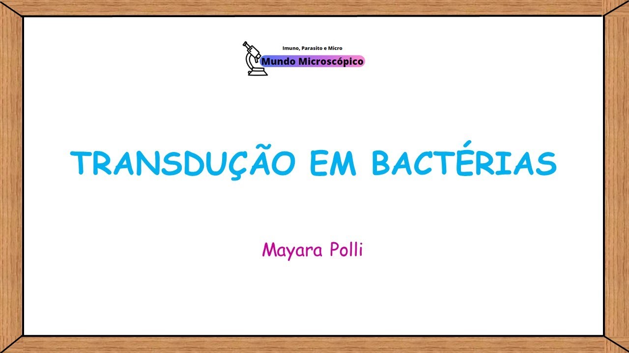 Transdução em bactérias