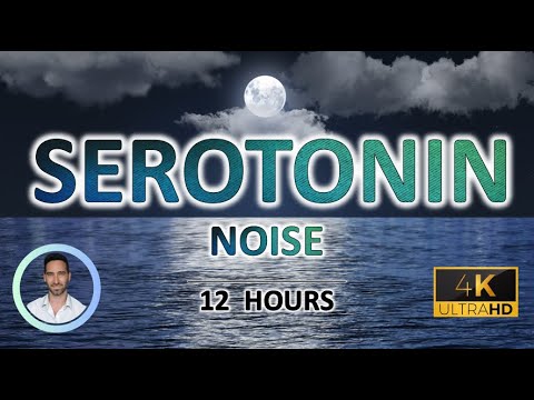 Calming Serotonin Noise for Rapid Deep Sleep | 12 Hours | BLACK SCREEN | Tinnitus & Anxiety Relief