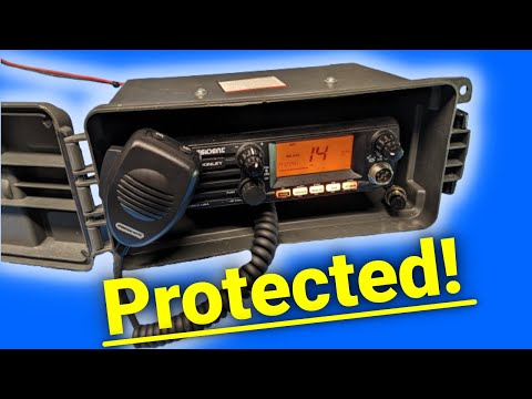 Cheap and Cheerful Ham Radio or CB Radio Carry Box / Temporary Mount
