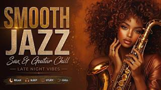 Smooth R&B Jazz 🎷 Soft Saxophone for Relaxing & Slow Down Moments