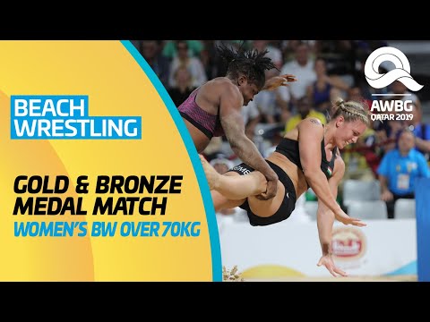 Beach Wrestling | Women's BW Over 70KG Gold Medal & Bronze Medal Match| ANOC World Beach Games 2019