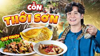 Cồn Thới Sơn - Miền Tây: Lần đầu vác trăn, ăn đuông dừa, chuột nướng...| Quan không gờ