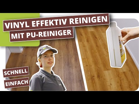 Vinylboden effektiv reinigen