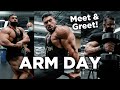 LAST ARM DAY + MEET & GREET W/Hadi Choopan, Derek Lunsford, Hany Rambod | ROAD TO Olympia 2021