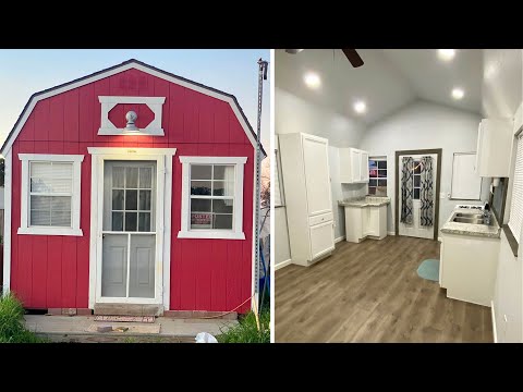 Absolutely Gorgeous Fully Finished SHED Tiny Home for Sale