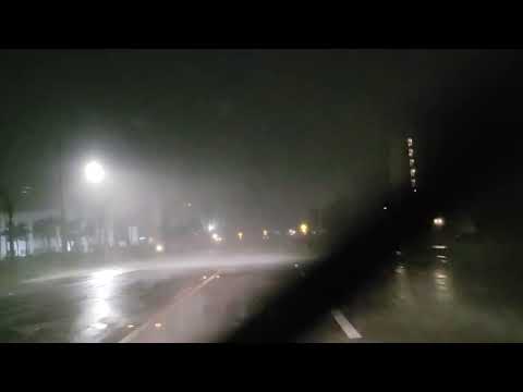 Intense Conditions from Hurricane  Nicole on Satellite Beach, FL 11.10.2022