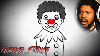 IF YOU DON'T LIKE CLOWNS.. DON'T WATCH | Reacting To Scary Horror Stories (SSS)
