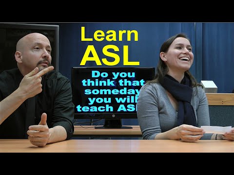 American Sign Language (ASL) Lesson 06 (review) (Carrie) (Megan)