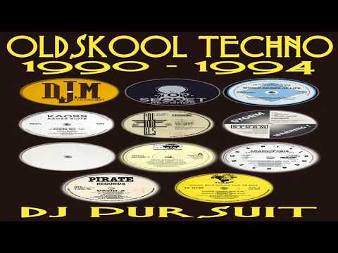 DJ PURSUIT  - OLDSKOOL TECHNO & ITALIAN HOUSE MIX (91-94 studio set / 03-08-14)