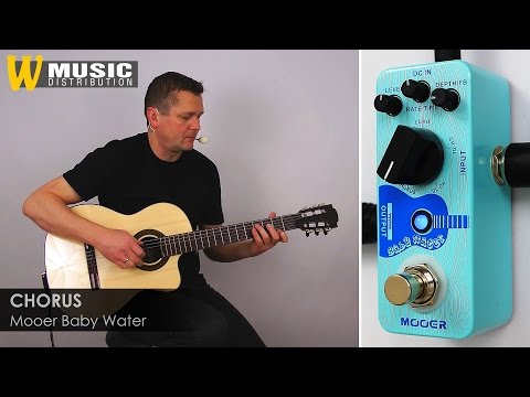 Педаль Chorus/Delay для акустической гитары MOOER BABY WATER - фото 2 - id-p2529997958