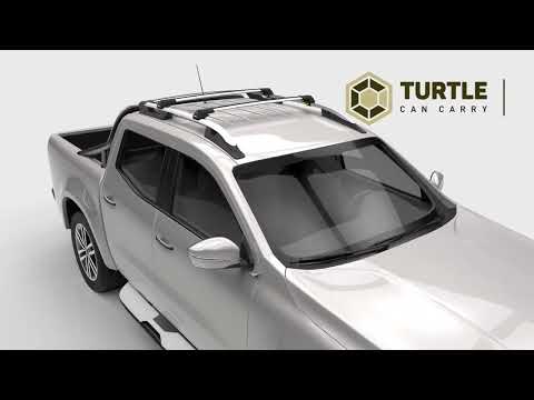 Багажник для обычных рейлингов Turtle Air 1