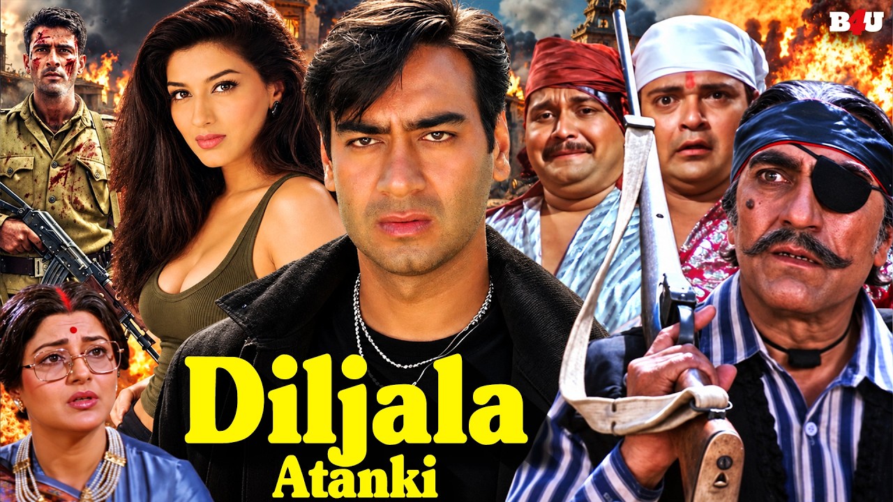 दिलजला आतंकी धमाकेदार सुपरहिट हिंदी एक्शन फिल्म | Full HD 