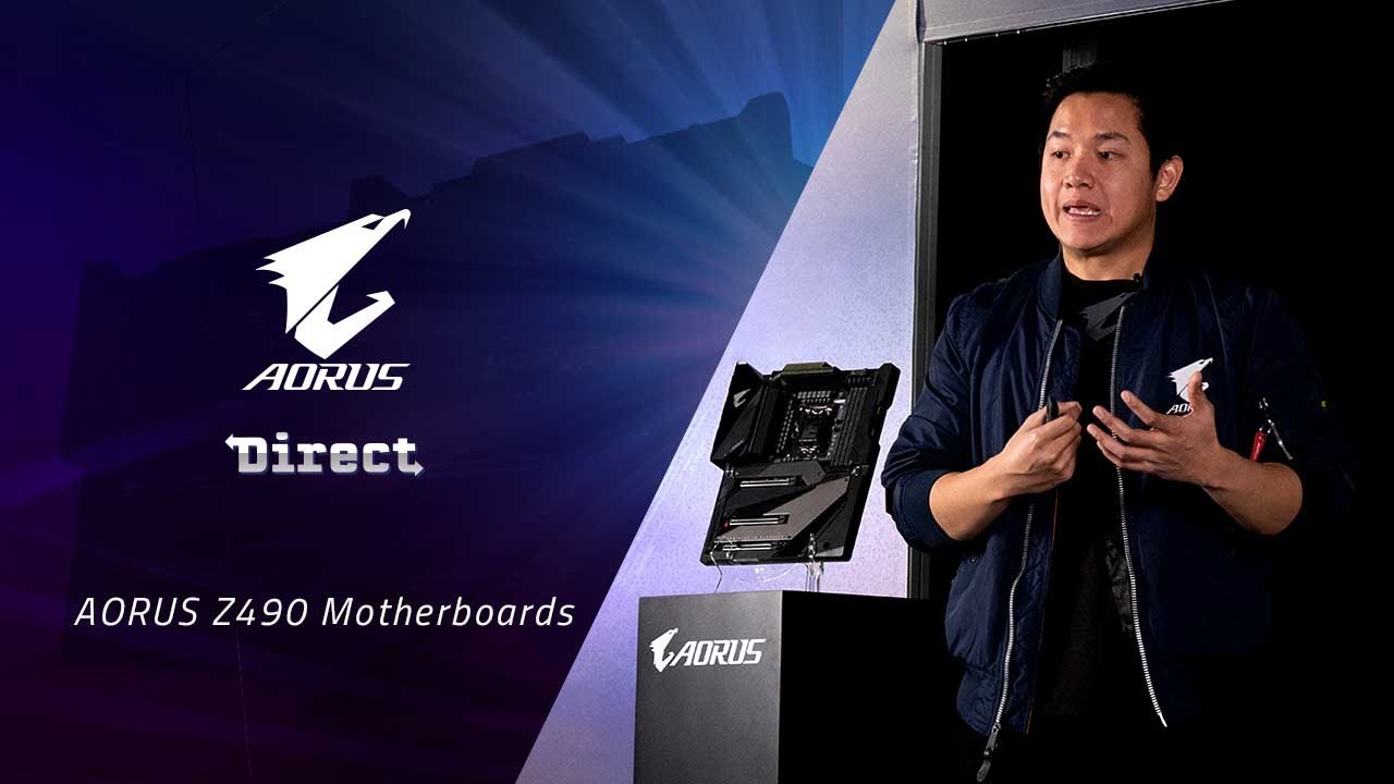 Soar To New Heights Z490 Motherboards | AORUS Direct - YouTube
