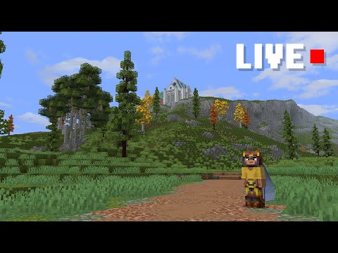 Insane Custom Tree Building in Minecraft 1.20 LIVE!
