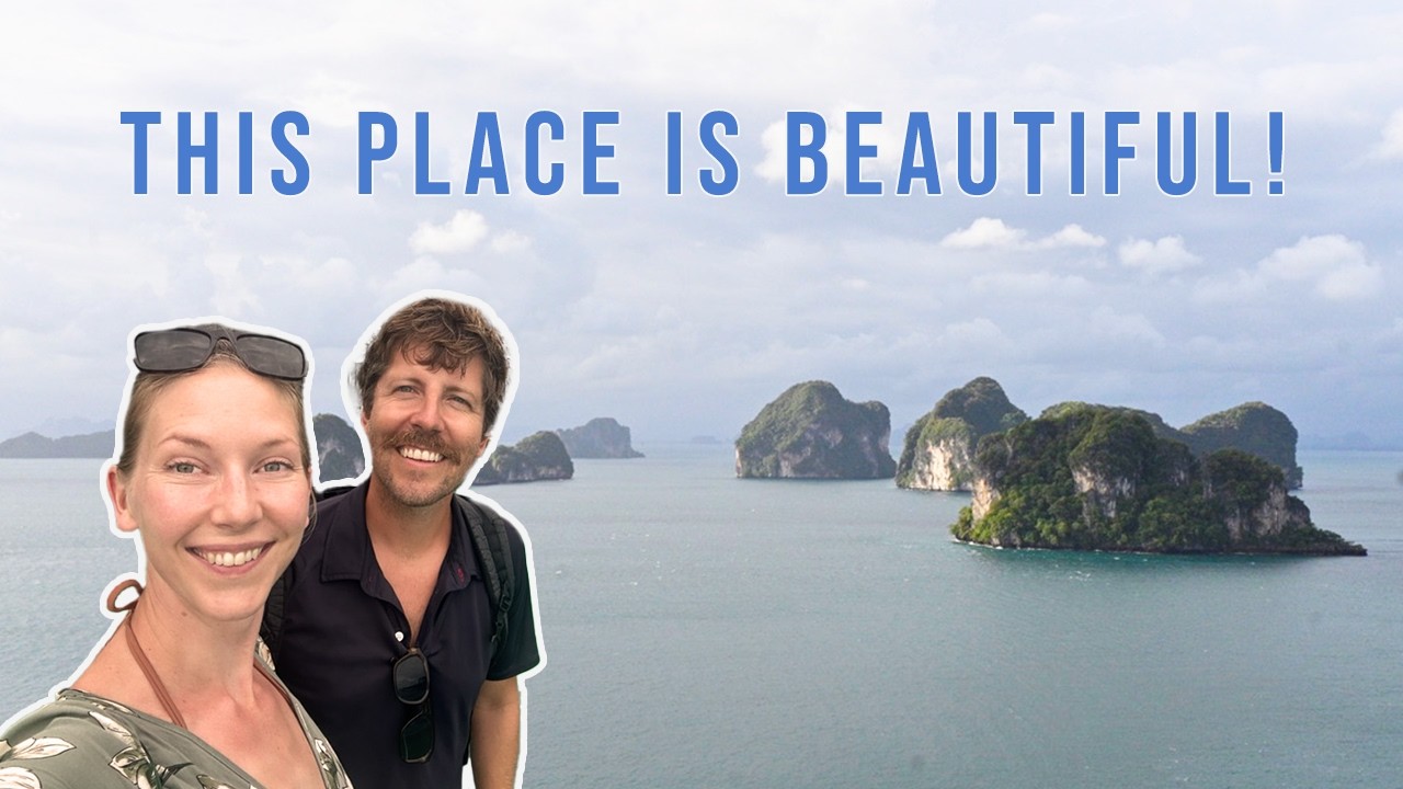 Island hopping in the Andaman Sea! Going where the wind carries us.