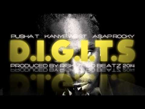 Pusha T x Kanye West x A$ap Rocky type beat - D.I.G.I.T.S by Risk Zero Beats 2014