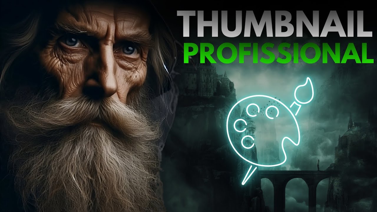 APRENDA A CRIAR THUMBNAIL PROFISSIONAL PARA SEU CANAL DARK