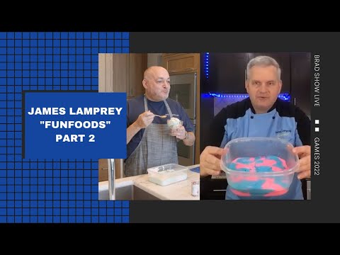 James Lamprey, “FunFoods”: Global Fave Recipe, Cotton Candy Ice Cream