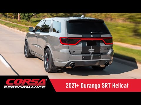 CORSA Performance 2021+ Dodge Durango Hellcat Catback Exhaust System