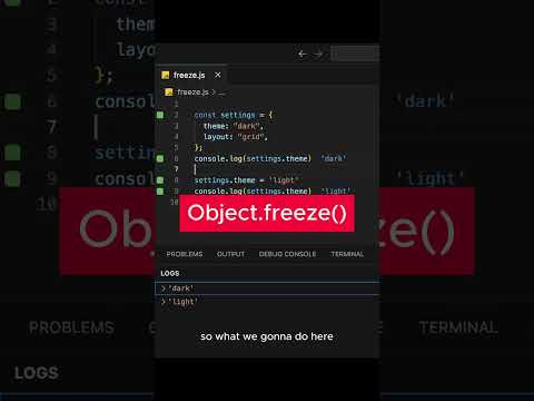 Stop Javascript Mutations With One Line Coding Javascript