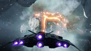 Elite Dangerous   Deep core mining with the Caspian Explorer.