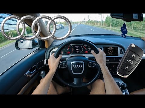 2009 Audi A6 C6 Avant (2.0 TDI Multitronic 170 hp) | POV Test Drive and Acceleration by AutoPOV