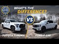 2025 Toyota Tundra Vs 2025 Ford F 150 What S The Difference