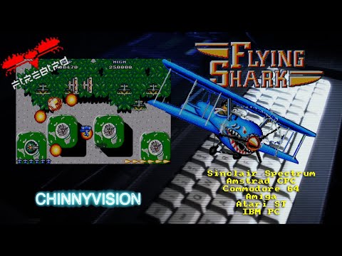 ChinnyVision - Ep 525 - Flying Shark - C64, Spectrum, Amstrad CPC, Amiga, ST, PC