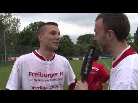 Kultverdächtig: FFC-Kapitän Maier interviewt Mitspieler