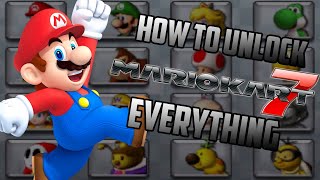 Mario Kart 7 - How to Unlock Everything (2022)