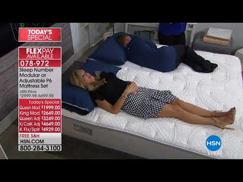 HSN | Sleep Number Mattresses Premiere 08.05.2018 - 05 PM