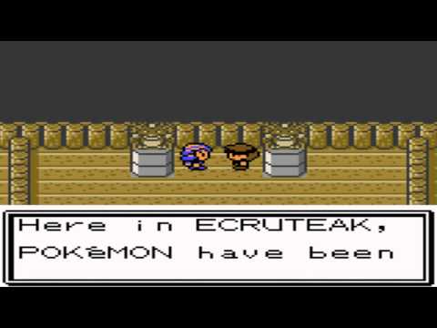 Pokemon Crystal Walkthrough Part 9 - Ecruteak Leader Morty & Hatching Eggs