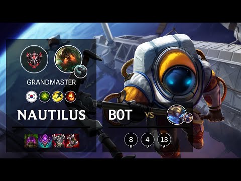 Nautilus Bot vs Ezreal - KR Grandmaster Patch 11.8